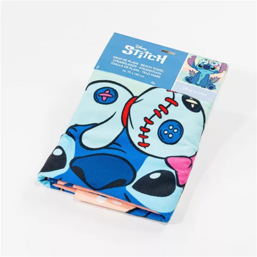 Disney Lilo és Stitch, A csillagkutya Flower Island fürdőlepedő, strandtörölköző 70x140cm (Fast Dry)