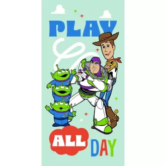   Disney Játékháború All Day fürdőlepedő, strandtörölköző 70x140cm (Fast Dry)