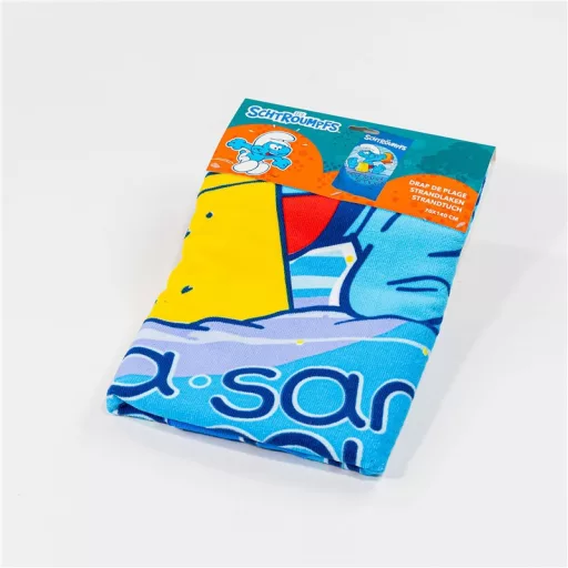 Hupikék törpikék Sea Sand fürdőlepedő, strandtörölköző 70x140 cm (Fast Dry)