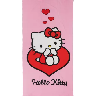   Hello Kitty Love fürdőlepedő, strandtörölköző 70x140cm (Fast Dry)