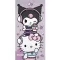 Hello Kitty Best Friend fürdőlepedő, strandtörölköző 70x140cm (Fast Dry)