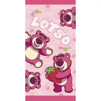   Disney Játékháború Lotso fürdőlepedő, strandtörölköző 70x140cm (Fast Dry)