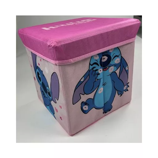 Disney Lilo és Stitch, A csillagkutya Sweet Hearts játéktároló 30×30×30cm