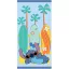 Disney Lilo és Stitch, A csillagkutya Surf Paradise fürdőlepedő, strandtörölköző 70x140 cm (Fast Dry)