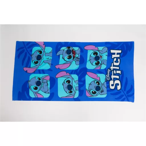 Disney Lilo és Stitch, A csillagkutya Expressions fürdőlepedő, strandtörölköző 70x140 cm (Fast Dry)