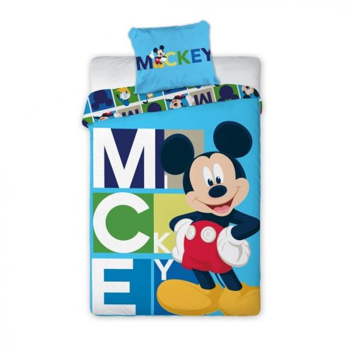 Disney Mickey ágyneműhuzat 140×200cm, 63×63cm microfibre