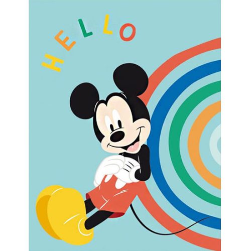 Disney Mickey Hello polár takaró 100x140 cm