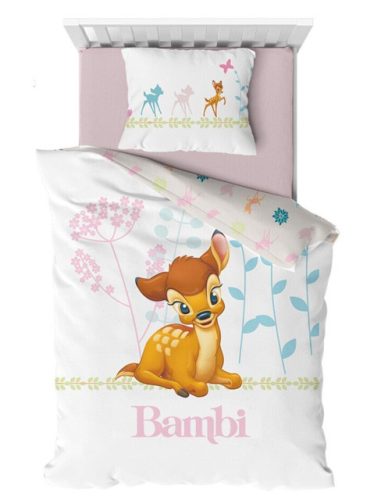 Disney Bambi gyerek ágyneműhuzat (100×140cm, 40×60 cm)