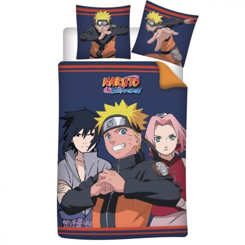 Naruto ágyneműhuzat 140×200cm, 63×63cm microfibre