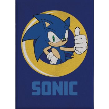 Sonic, a sündisznó polár takaró 100x140 cm