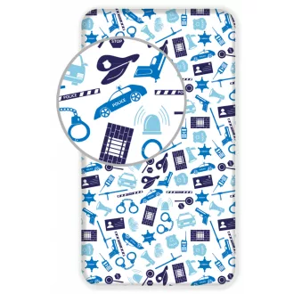 Rendőr gumis lepedő