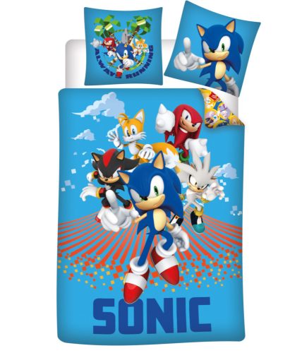 Sonic, a sündisznó ágyneműhuzat (140×200cm, 70×90 cm)