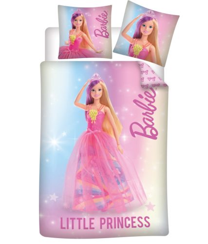 Barbie Little Princess gyerek ágyneműhuzat (100×135cm, 40×60 cm)