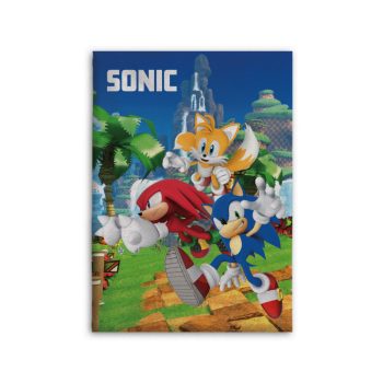 Sonic, a sündisznó polár takaró (100x140cm)