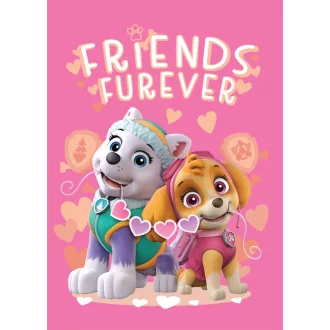 Mancs Őrjárat Friends Furever polár takaró (100x140cm)