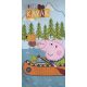 Peppa malac fürdőlepedő, strand törölköző (70*140cm)