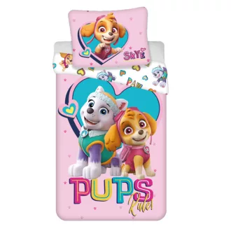 Mancs Őrjárat Pups Rule ágyneműhuzat (140×200cm, 70×90cm)