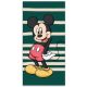 Disney Mickey Green fürdőlepedő, strand törölköző 60x120 cm