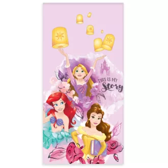 Disney Hercegnők My Story fürdőlepedő, strandtörölköző 60x120 cm