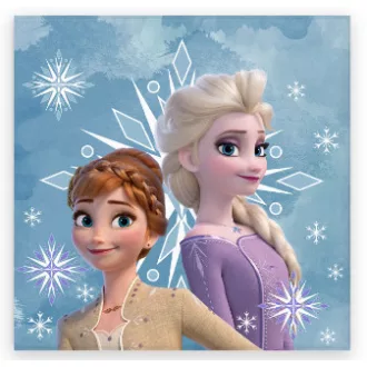 Disney Jégvarázs Snowflake kéztörlő, arctörlő, törölköző (30x30cm)