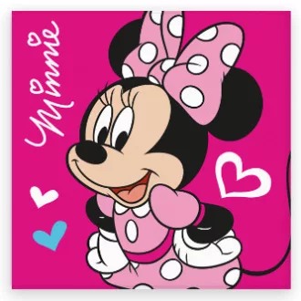 Disney Minnie Love kéztörlő, arctörlő, törölköző (30x30cm)