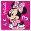 Disney Minnie Love kéztörlő, arctörlő, törölköző (30x30cm)