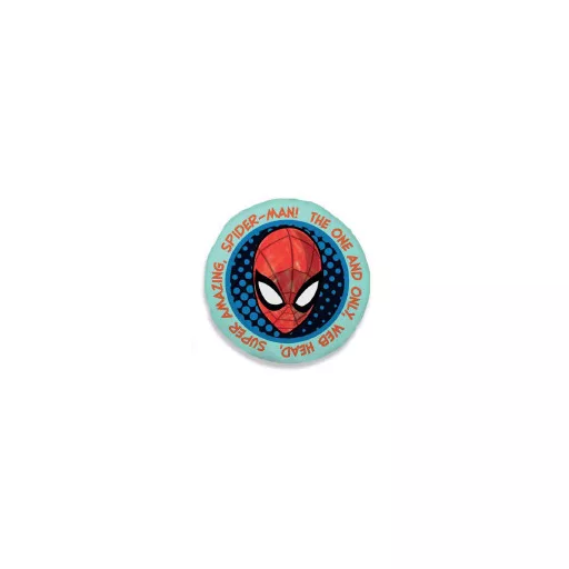 Pókember Web Head formapárna, díszpárna 35x35 cm Velúr