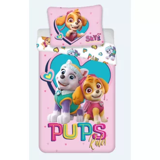 Mancs Őrjárat Pups Rule ágyneműhuzat (140x200cm, 70x90 cm)
