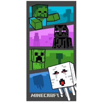   Minecraft Adventure Time fürdőlepedő, strandtörölköző 70x140cm