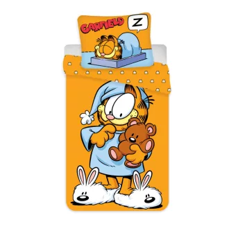Garfield Bedtime gyerek, ovis ágyneműhuzat 100×135cm, 40×60cm