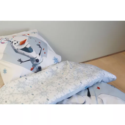 Disney Jégvarázs Olaf gyerek, ovis ágyneműhuzat 100×135cm, 40×60cm
