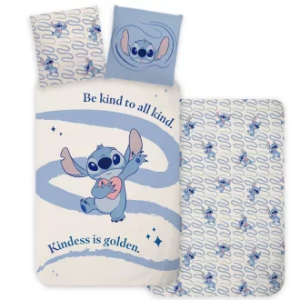 Disney Lilo és Stitch, A csillagkutya Kindness gyerek, ovis ágyneműhuzat 100×135cm, 40×60cm