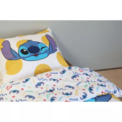 Disney Lilo és Stitch, A csillagkutya Dots gyerek, ovis ágyneműhuzat 100×135cm, 40×60cm