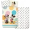 Disney Mickey Duo gyerek, ovis ágyneműhuzat 100×135cm, 40×60cm