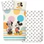 Disney Mickey Duo gyerek, ovis ágyneműhuzat 100×135cm, 40×60cm