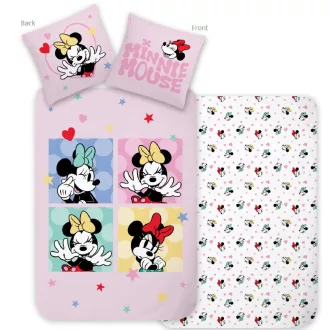 Disney Minnie Love & Laughter ágyneműhuzat 140×200cm, 70×90cm