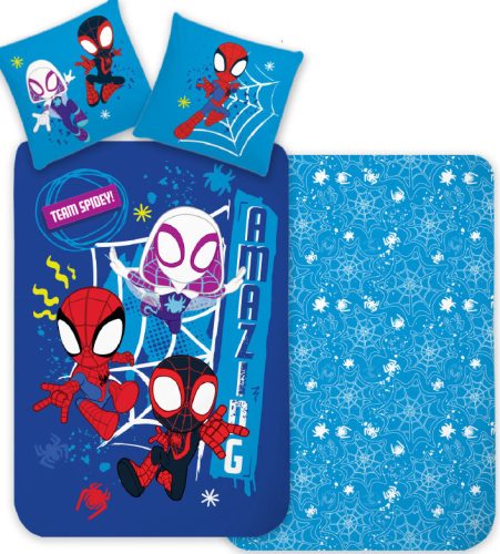 Pókember Team Spidey ágyneműhuzat 140×200cm, 70×90 cm