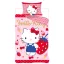 Hello Kitty Strawberry gyerek, ovis ágyneműhuzat 100×135cm, 40×60cm