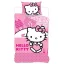 Hello Kitty Pink World gyerek, ovis ágyneműhuzat 100×135cm, 40×60cm