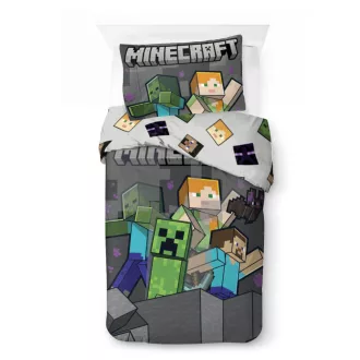   Minecraft Mob Fushion Mayhem ágyneműhuzat 140×200cm, 70×90 cm