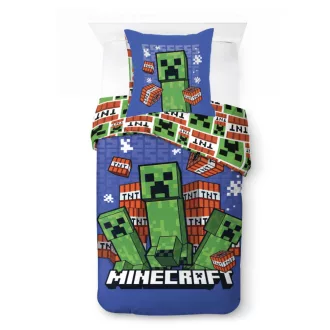   Minecraft Survive the Spiral ágyneműhuzat 140×200cm, 70×90 cm