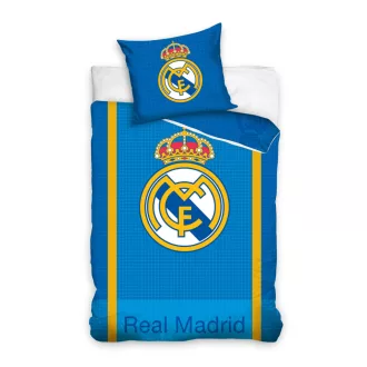   Real Madrid Blue Passion ágyneműhuzat 140×200cm, 70×90 cm
