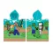Minecraft Field strand törölköző poncsó 50x115cm