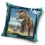 Dinoszaurusz párnahuzat