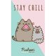 Pusheen Stay Chill kéztörlő, arctörlő, törölköző 30x50cm