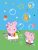Peppa malac Bubbles coral fleece polár takaró 130x170 cm