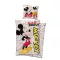 Disney Mickey Mad ágyneműhuzat 140×200cm, 70x90cm