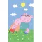 Peppa malac Family kéztörlő, arctörlő, törölköző 30x50cm