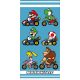 Super Mario Mariokart fürdőlepedő, strand törölköző 70x140 cm