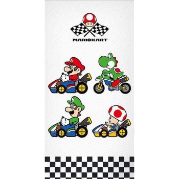 Super Mario Grand Prix fürdőlepedő, strandtörölköző